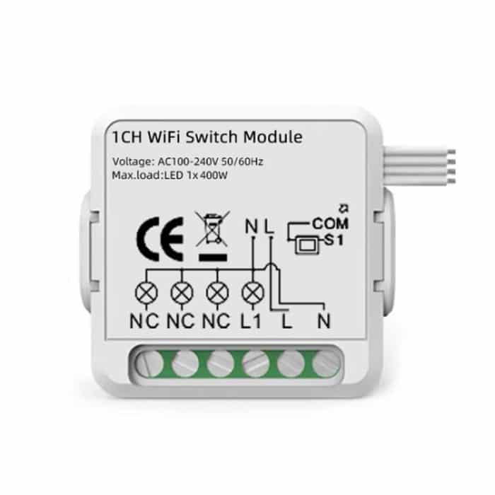 TBD0604959001.jpg Smart Switch-Modul für Alexa/Google Home/Tuya Smart Life APP, 1CH WiFi, 2CH WiFi, 3CH WiFi, 4CH WiFi, 1CH Zigbee, 2CH Zigbee, 3CH Zigbee, 4CH Zigbee – Bild 1