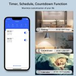 Smart Switch-Modul für Alexa/Google Home/Tuya Smart Life APP, 1CH  WiFi, 2CH WiFi, 3CH WiFi, 4CH WiFi, 1CH Zigbee, 2CH Zigbee, 3CH Zigbee, 4CH Zigbee – Bild 7