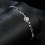 Galvanisiertes Moissanit-Armband aus S925-Sterlingsilber – Bild 3