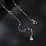 S925 Sterling Silber Platinierte Quaste Moissanite Doppelschicht Halskette – Bild 3