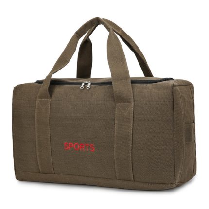 Tragbare Gepäcktasche aus Segeltuch mit großer Kapazität, Reiserucksack, Aufbewahrungstasche für den Umzug, Small, Large, Plus Large