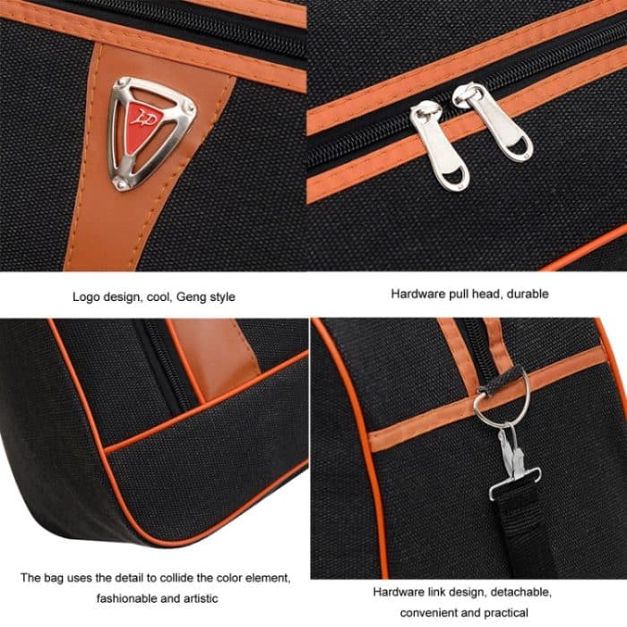 Große Kapazität Reisetasche Männer Kurze Reise Handheld Canvas Gepäcktasche, Small, Medium, Large – Bild 4