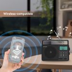 Retekess TR638 LCD-Digitalanzeige Vollband-Bluetooth-FM-Radio unterstützt externe Antenne, TR638 (US Plug), TR638 (EU Plug) – Bild 13