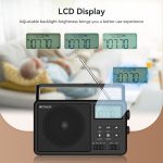 Retekess TR638 LCD-Digitalanzeige Vollband-Bluetooth-FM-Radio unterstützt externe Antenne, TR638 (US Plug), TR638 (EU Plug) – Bild 4
