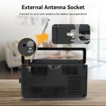 Retekess TR638 LCD-Digitalanzeige Vollband-Bluetooth-FM-Radio unterstützt externe Antenne, TR638 (US Plug), TR638 (EU Plug) – Bild 5