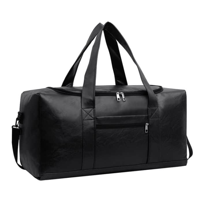 TBD0604969201.jpg Große Business-Handtasche für Herren, für kurze Reisen, wasserdichte Ledergepäcktasche, Small Black, Small Brown, Large Black, Large Brown – Bild 1