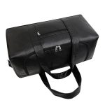 Große Business-Handtasche für Herren, für kurze Reisen, wasserdichte Ledergepäcktasche, Small Black, Small Brown, Large Black, Large Brown – Bild 2