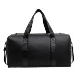 Große Business-Handtasche für Herren, für kurze Reisen, wasserdichte Ledergepäcktasche, Small Black, Small Brown, Large Black, Large Brown – Bild 3
