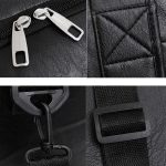 Große Business-Handtasche für Herren, für kurze Reisen, wasserdichte Ledergepäcktasche, Small Black, Small Brown, Large Black, Large Brown – Bild 8