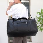 Große Business-Handtasche für Herren, für kurze Reisen, wasserdichte Ledergepäcktasche, Small Black, Small Brown, Large Black, Large Brown – Bild 10