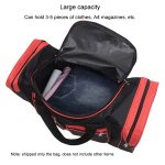 Einfache tragbare Schulter Reisetasche mit großem Fassungsvermögen Handgepäcktasche, Small Red, Small Blue, Small Black, Medium Red, Medium Blue, Medium Black, Large Red, Large Blue, Large Black – Bild 6