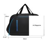 Großes Gepäckpaket, Handreisetasche, Schultertasche für Kurztrips, Sport- und Fitnesstasche – Bild 4