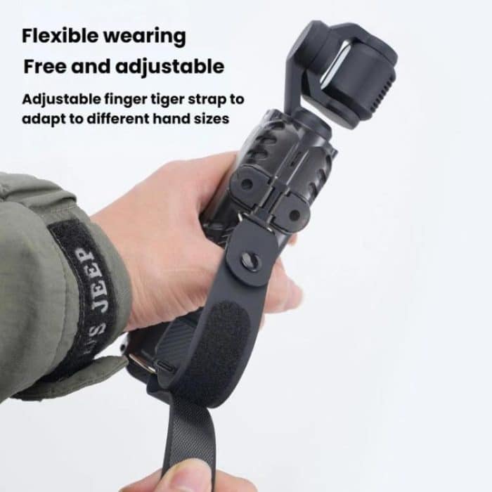 Für DJI OSMO Pocket 3 RCSTQ Transparente Schutzhülle Globale Anti-Dislodgement Strap Aufbewahrungsschale – Bild 3