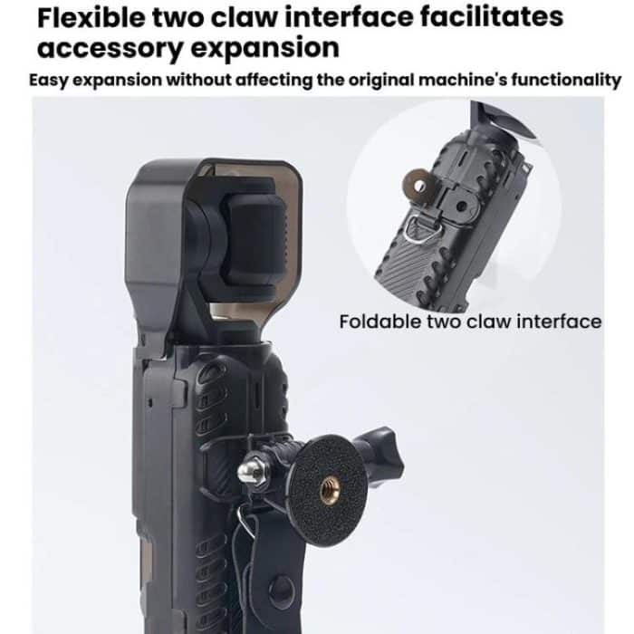 Für DJI OSMO Pocket 3 RCSTQ Transparente Schutzhülle Globale Anti-Dislodgement Strap Aufbewahrungsschale – Bild 5