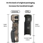 Für DJI OSMO Pocket 3 RCSTQ Transparente Schutzhülle Globale Anti-Dislodgement Strap Aufbewahrungsschale – Bild 8