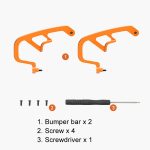 Für DJI Avata 2 RCSTQ Aluminiumlegierung Flugmaschine Objektiv Kollisionsschutzleiste, Protection Bar (Red), Protection Bar (Orange) – Bild 11