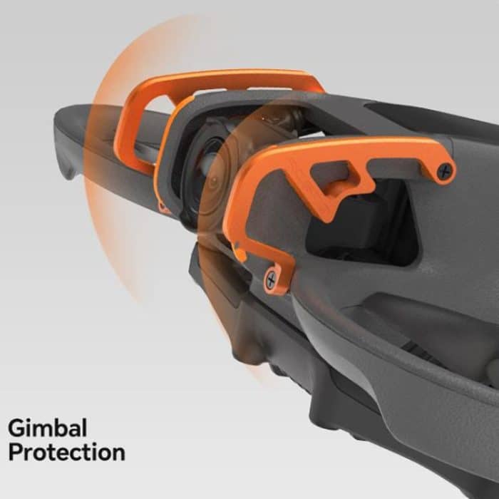 Für DJI Avata 2 RCSTQ Aluminiumlegierung Flugmaschine Objektiv Kollisionsschutzleiste, Protection Bar (Red), Protection Bar (Orange) – Bild 3