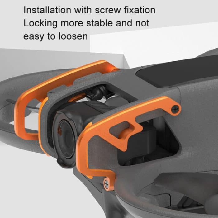 Für DJI Avata 2 RCSTQ Aluminiumlegierung Flugmaschine Objektiv Kollisionsschutzleiste, Protection Bar (Red), Protection Bar (Orange) – Bild 5