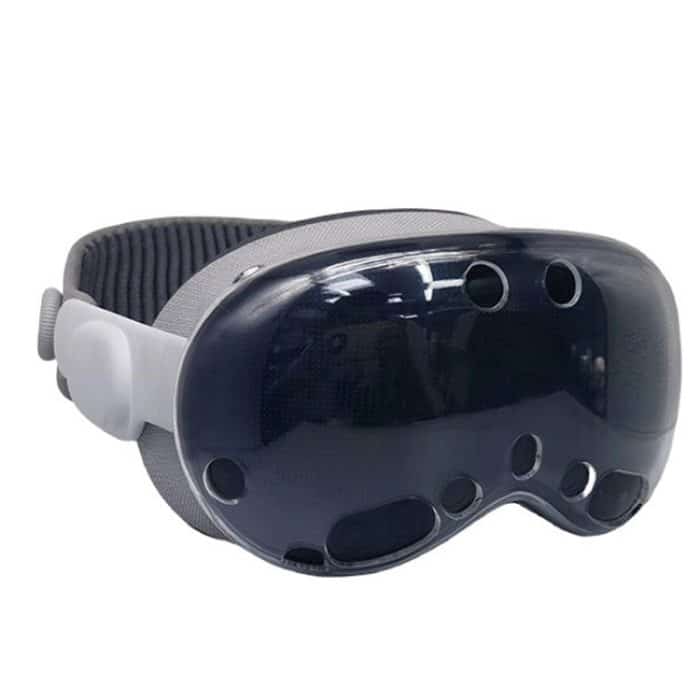 Für Apple Vision Pro 4 In 1 Kit Objektivdeckel Batterieschutzhülle Zubehör, A Style Black, A Style White Gray, A Style Orange, B Style Black, B Style White Gray, B Style Orange – Bild 2