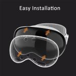 Für Apple Vision Pro 4 In 1 Kit Objektivdeckel Batterieschutzhülle Zubehör, A Style Black, A Style White Gray, A Style Orange, B Style Black, B Style White Gray, B Style Orange – Bild 6