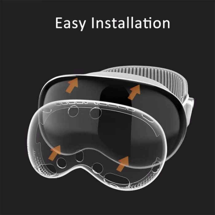 Für Apple Vision Pro 4 In 1 Kit Objektivdeckel Batterieschutzhülle Zubehör, A Style Black, A Style White Gray, A Style Orange, B Style Black, B Style White Gray, B Style Orange – Bild 6