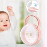 Baby Cartoon Panda Schnuller Aufbewahrungskoffer Tragbarer Schnuller Transparente Staubbox – Bild 2