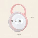 Baby Cartoon Panda Schnuller Aufbewahrungskoffer Tragbarer Schnuller Transparente Staubbox – Bild 4