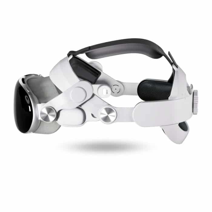 Für Apple Vision Pro VR-Headset, austauschbarer Elite-Gurt, komfortables, verstellbares Kopfband – Bild 1