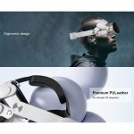Für Apple Vision Pro VR-Headset, austauschbarer Elite-Gurt, komfortables, verstellbares Kopfband – Bild 6