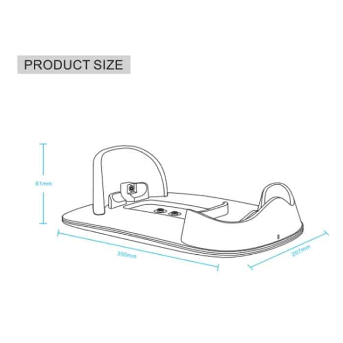Für Apple Vision Pro VR Helm Drahtlose Ladestation 30W Schnelle Ladestation UNS Stecker – Bild 6