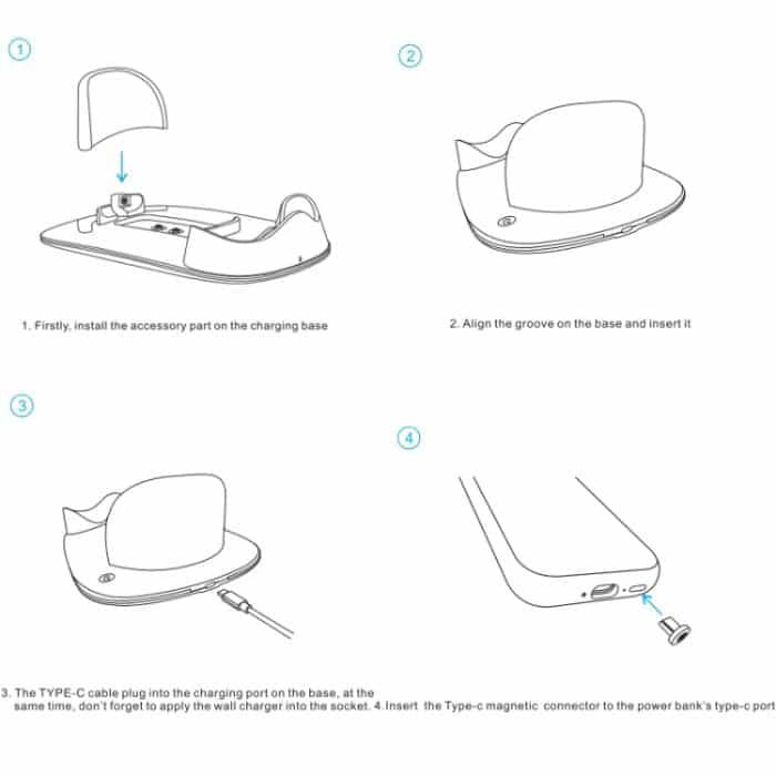 Für Apple Vision Pro VR Helm Drahtlose Ladestation 30W Schnelle Ladestation UNS Stecker – Bild 7