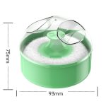 Haar Salon Cleanup Trockenpulver wischen Baby Talkum Puderquaste Box – Bild 3