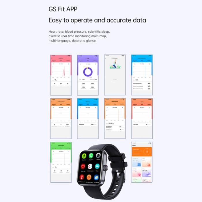 F16 2,0-Zoll-IP67-wasserdichte Smart Watch mit Gesundheitsüberwachung und Bluetooth-Anruf – Bild 10