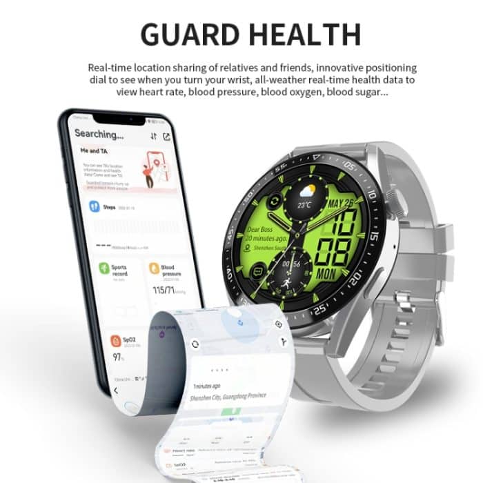 HW28 1,39-Zoll-IP67 wasserdichte Smart Watch mit Gesundheitsüberwachung und Bluetooth-Anruf mit NFC-Zahlung – Bild 13