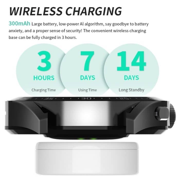 HW28 1,39-Zoll-IP67 wasserdichte Smart Watch mit Gesundheitsüberwachung und Bluetooth-Anruf mit NFC-Zahlung – Bild 7