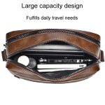 WEIXIER D523 Herren Umhängetasche mit großem Fassungsvermögen, einzelne Schultertasche, lässige Messenger-Handtasche aus PU – Bild 4