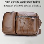 WEIXIER D401 Herren Umhängetasche mit großem Fassungsvermögen, einzelne Schultertasche, lässige Messenger-Handtasche aus PU – Bild 7