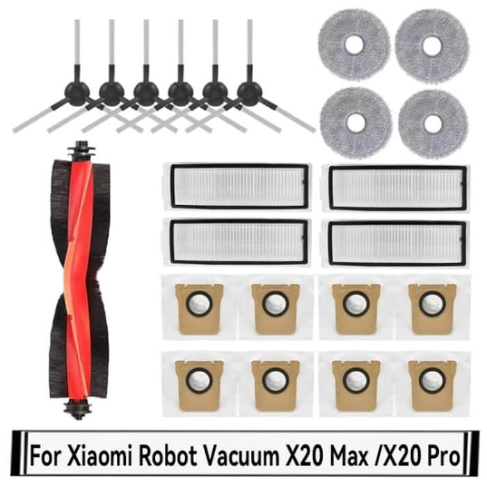 Für Xiaomi Roboter Vakuum X20 Max Teile Zubehör, 13 In 1, 17 In 1, 21 In 1, 30 In 1, 42 In 1 – Bild 2