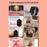 F70 2,1-Zoll-Bildschirm Smart Watch mit Blutzucker-/Blutsauerstoffüberwachung / SOS-Alarm / über 100 Sportmodi, Black Silicone, Black Pink, Black Gray, Black 3-bead Steel, Black Milan, Black Leather, Black Brown Leather, Black Bamboo, Black SIlver 3-bead – Bild 7