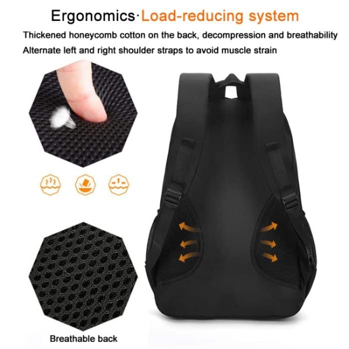 Lässiger Computer-Rucksack mit großer Kapazität für Schüler und Damen – Bild 4