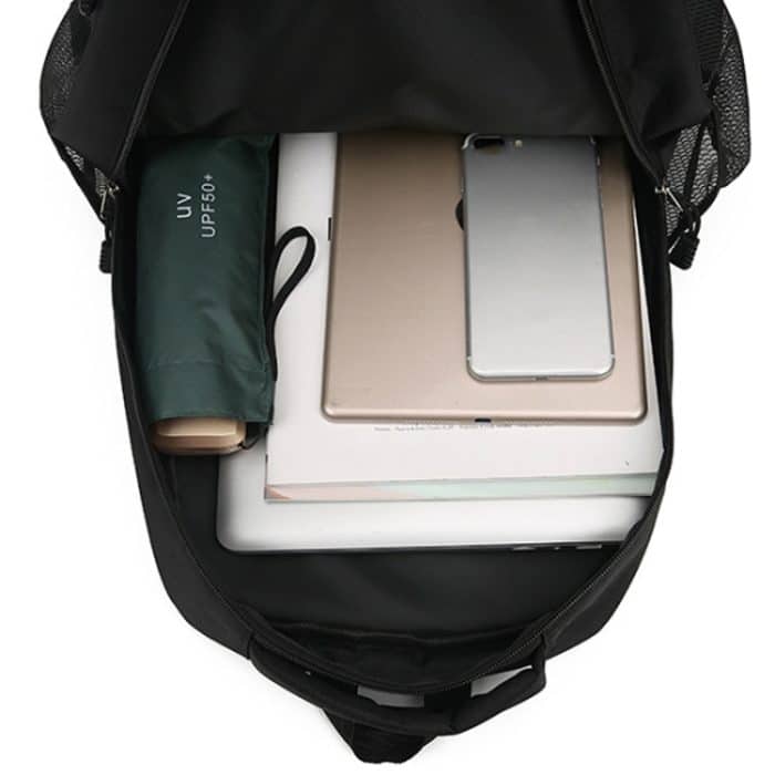 Männer Rucksack Nylon Oxford Knapsack große Kapazität Student Schultasche – Bild 5