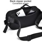 WEIXIER D512 Herren Umhängetasche mit großem Fassungsvermögen, wasserdicht, lässiger Sportrucksack – Bild 6