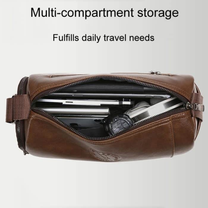 WEIXIER D519 Herren-Umhängetasche mit großem Fassungsvermögen, wasserdicht, lässiger Einzel-Schulter-Rucksack – Bild 6