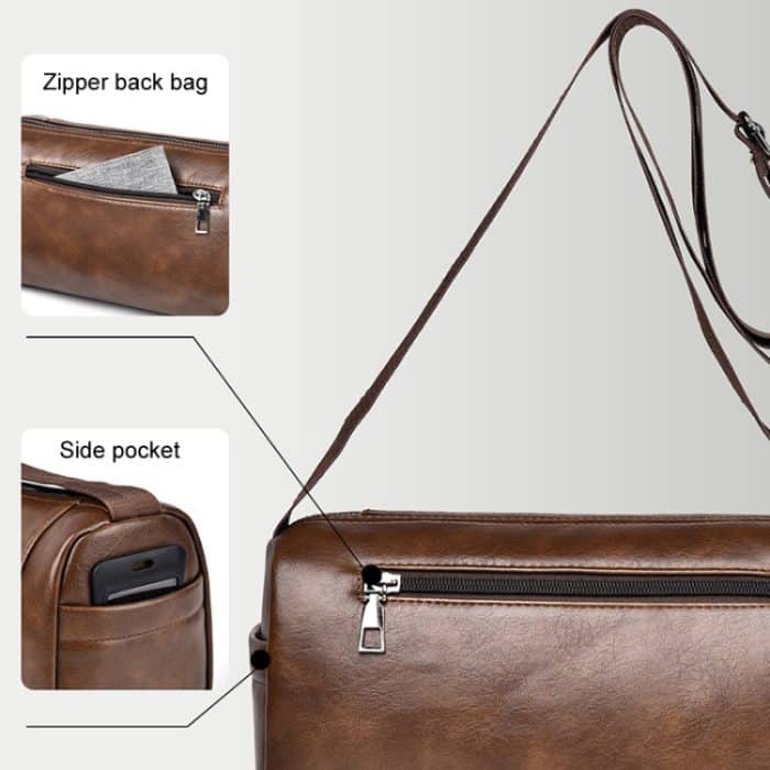 WEIXIER D519 Herren-Umhängetasche mit großem Fassungsvermögen, wasserdicht, lässiger Einzel-Schulter-Rucksack – Bild 8