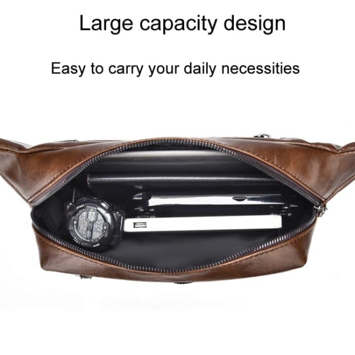 WEIXIER Y9579 Herren-Sport-Hüfttasche mit großem Fassungsvermögen, multifunktionale, wasserdichte Handytasche – Bild 5