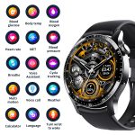 F207 Smart Watch 1,35 Zoll schmaler Bildschirmrand unterstützt Bluetooth-Anrufe / 24-Stunden-Gesundheitsüberwachung / über 150 Sportmodi, Black Silicone, Silver Gray Silicone, Black Milan, Silver Milan, Black 3-Beads Steel, Silver 3-Beads Steel... – Bild 7
