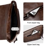 WEIXIER D515 Umhängetasche für Herren, große Kapazität, wasserdichter Messenger-Rucksack – Bild 5