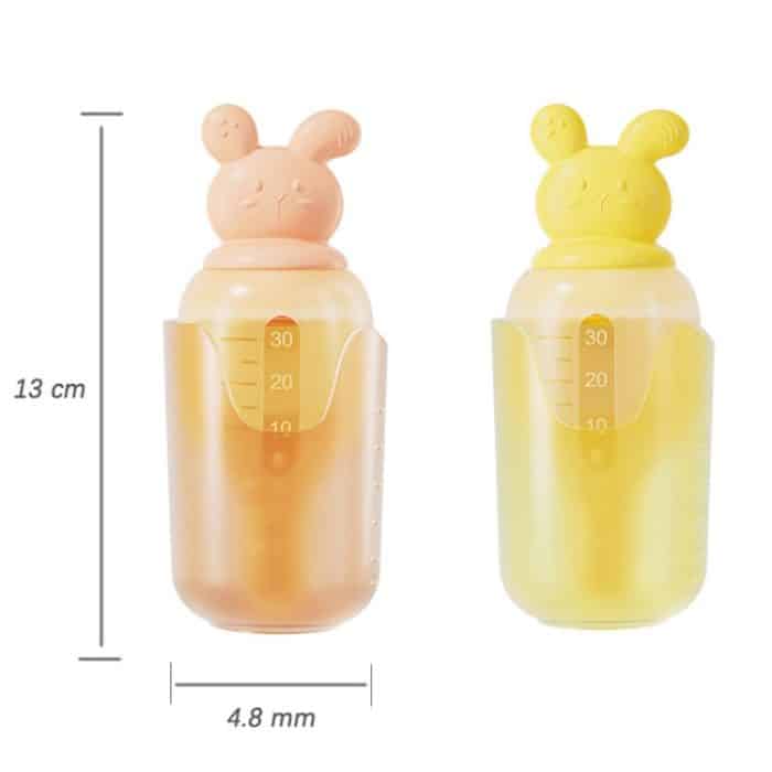 Baby Schnuller Medizin Feeder Drücken Infant Fütterung Dropper Silikon Wasser Feeder – Bild 3