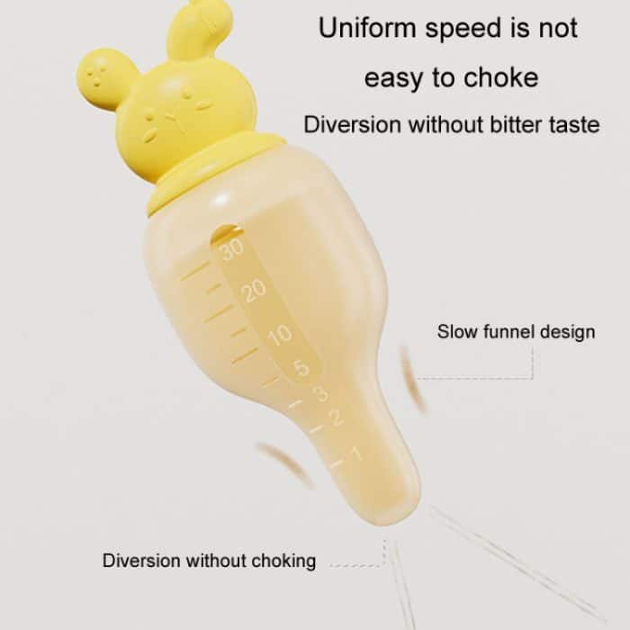 Baby Schnuller Medizin Feeder Drücken Infant Fütterung Dropper Silikon Wasser Feeder – Bild 5