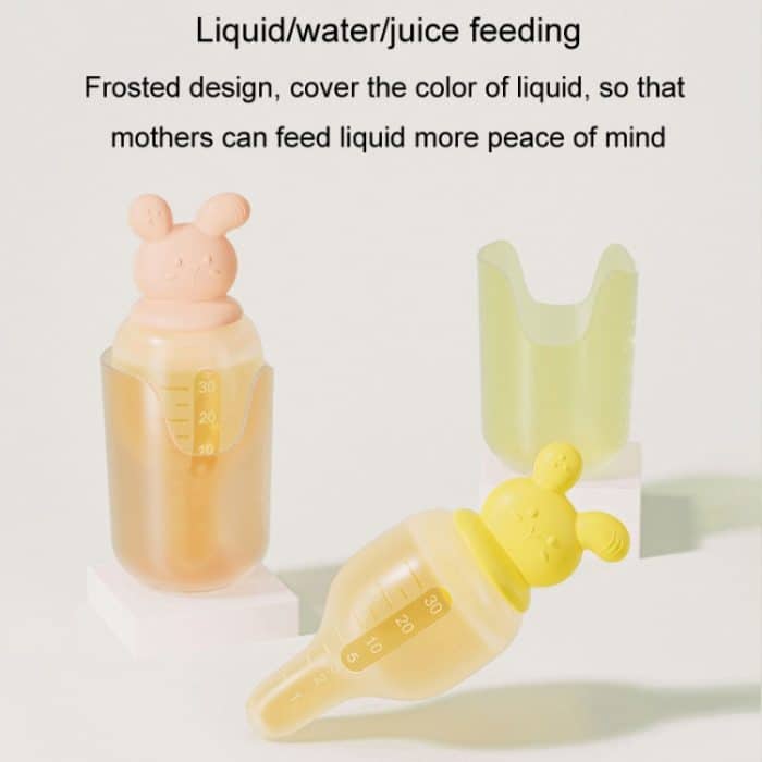 Baby Schnuller Medizin Feeder Drücken Infant Fütterung Dropper Silikon Wasser Feeder – Bild 6